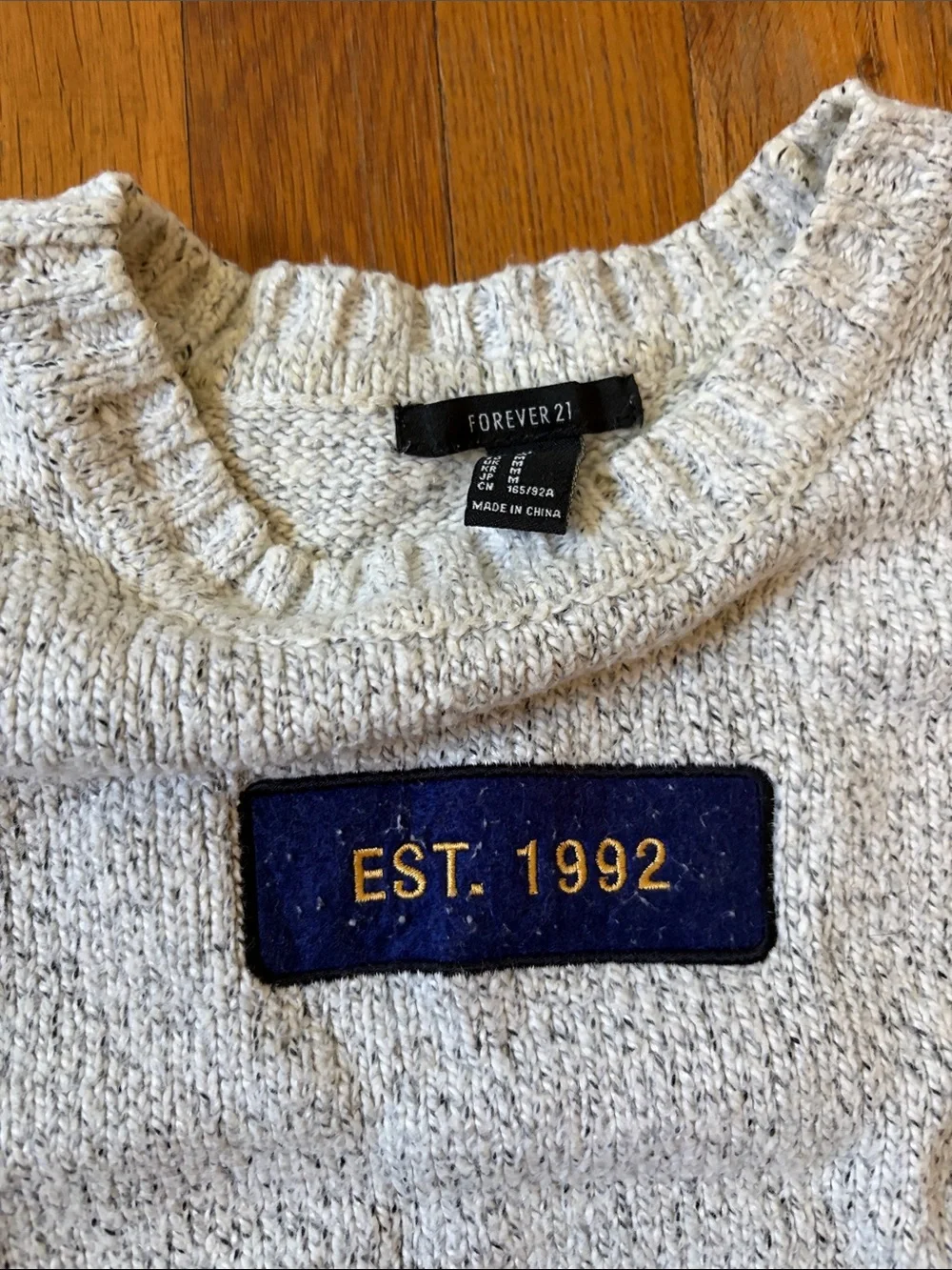 Forever 21 cozy cream
